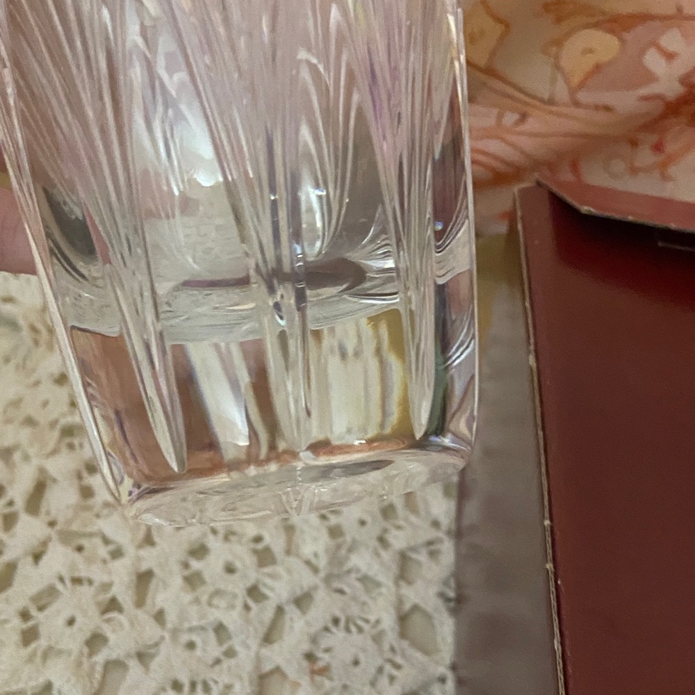 Elegant Crystal Vase by Gorham - Picture 3 of 5